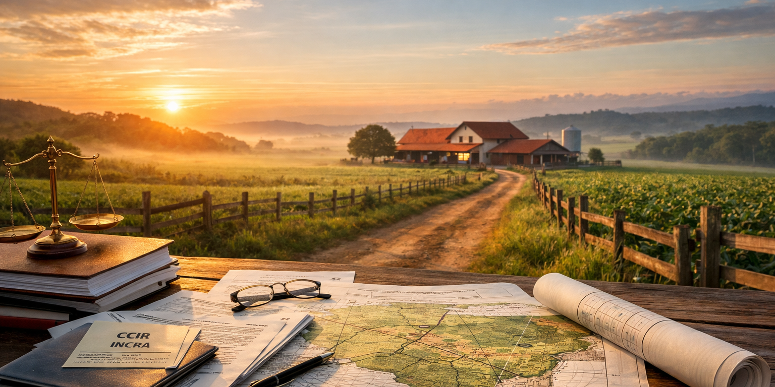 regularizar imovel rural, fazenda, sítio, advogado agrário, incra